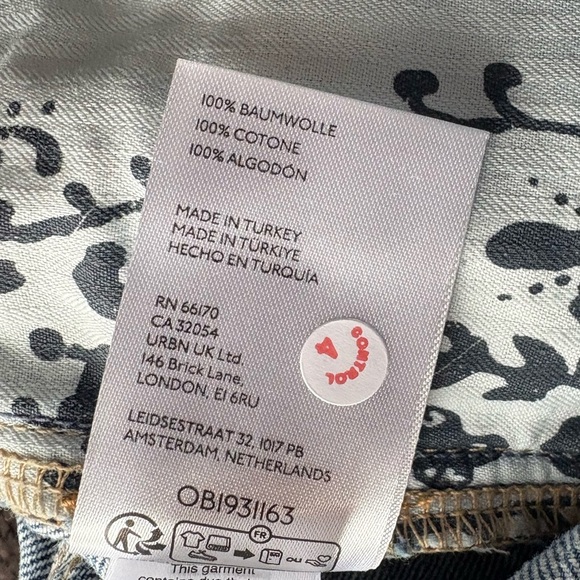 BNWT Free People Ghost Town High Rise Long Shorts β Size 26 - Picture 7 of 16